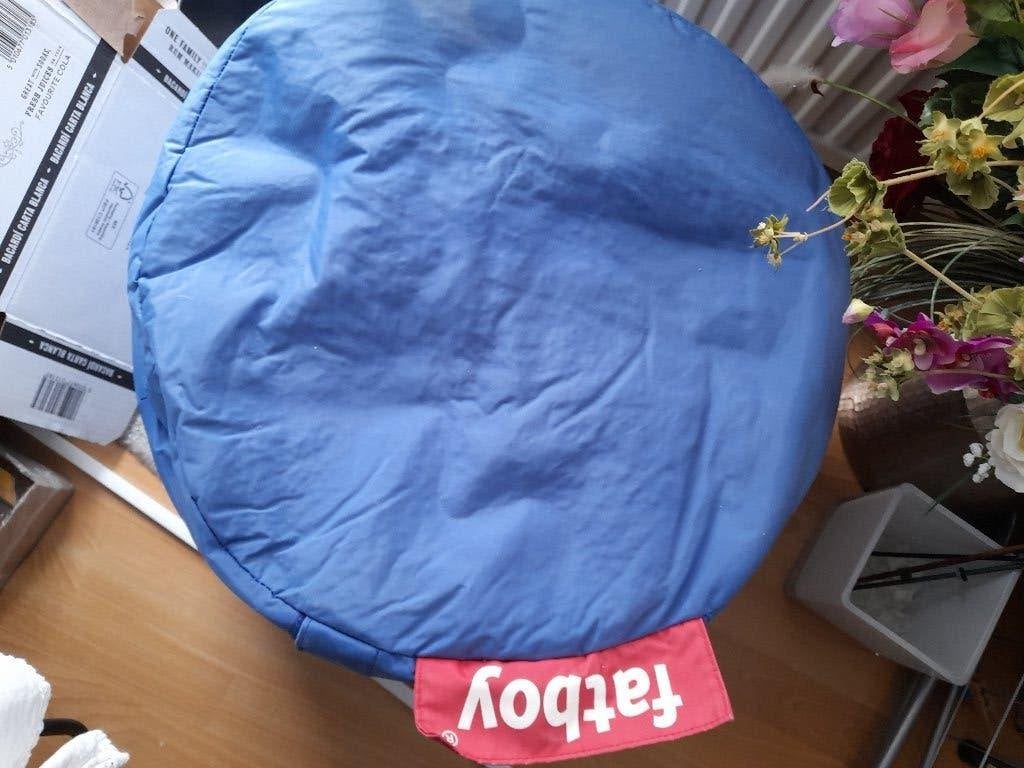Fatboy - Kobalt blauwe Zit-/Poef, Ophalen, Nieuw, Blauw, Overige typen
