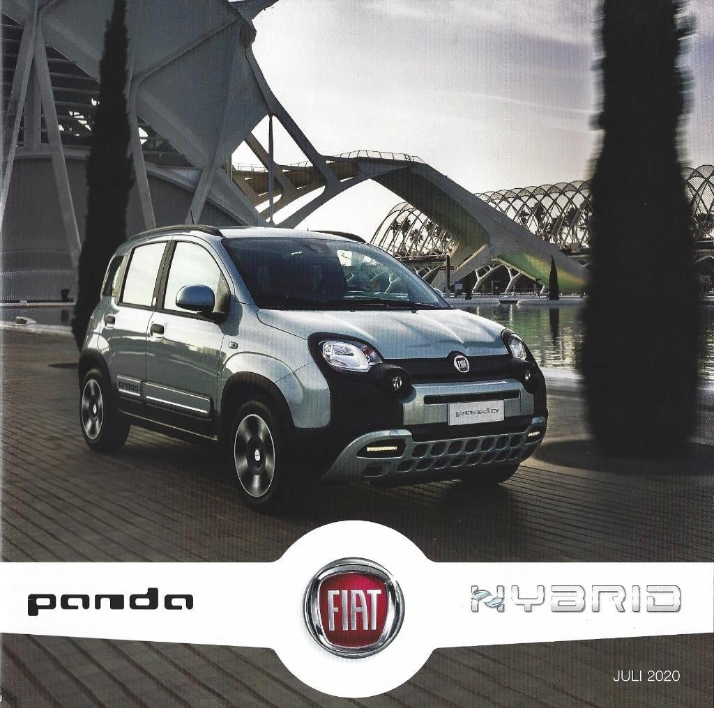 Brochure Fiat Panda en Panda Hybrid Juli 2020, Ophalen of Verzenden, Gelezen, Overige merken