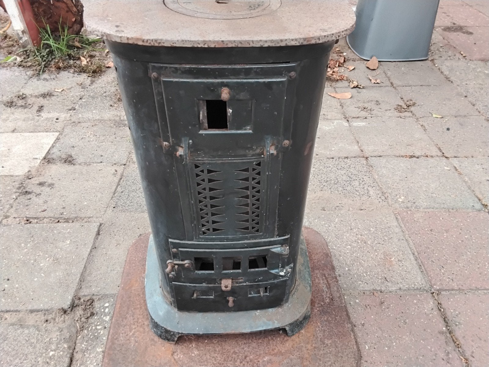 oud hout kacheltje, Huis en Inrichting, Ophalen, Gebruikt, Hout, Houtkachel