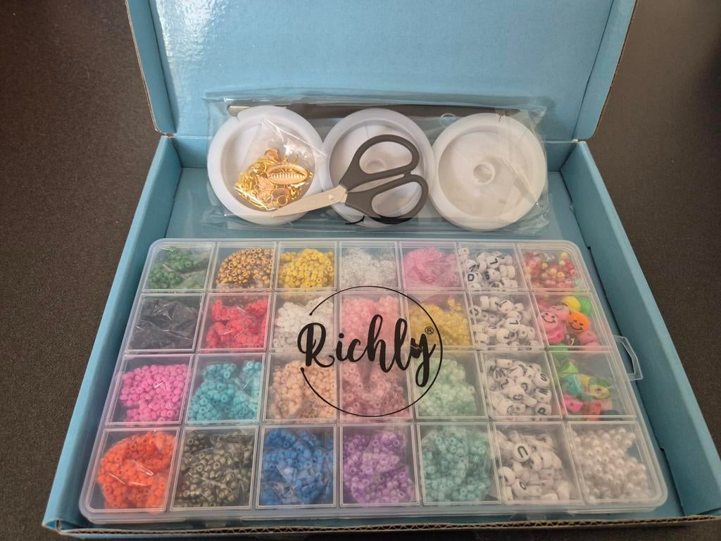 Richly Kralenset voor Sieraden maken - DIY, Ophalen of Verzenden, Nieuw, Kraal