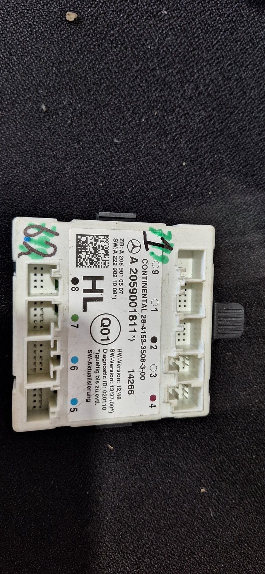 Deurstuurapparaat Module Linksachter Mercedes C-Klasse W205, Gebruikt, -, Ophalen of Verzenden, -