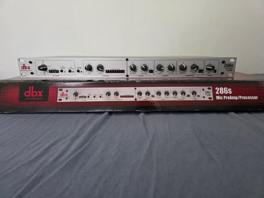 DBX 286s Voice Processor / Microfoon Preamp, Ophalen of Verzenden, Zo goed als nieuw, Compressor