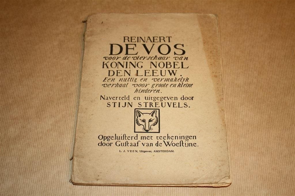 Reinaert de Vos - Oude uitgave Stijn Streuvels - 1926!!, Boeken, Ophalen of Verzenden, Gelezen