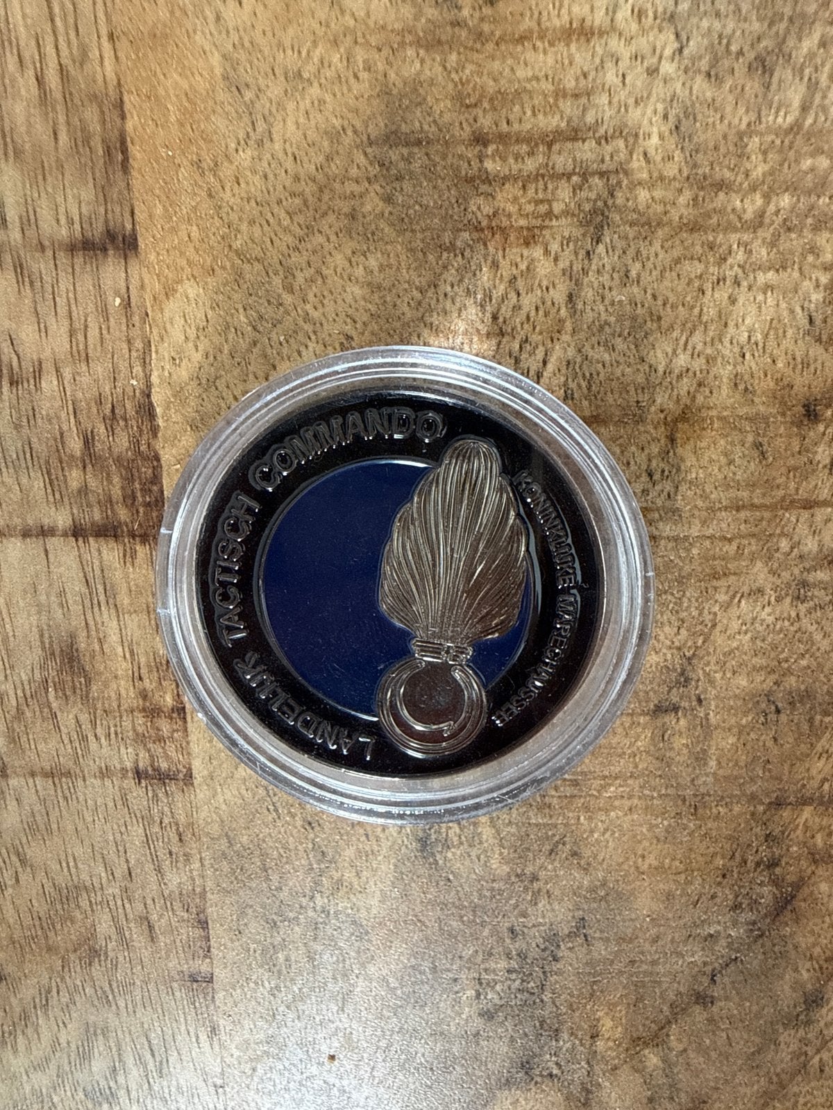 KMar LTC challenge coin - Landelijk Tactisch Commando, KMar, Ophalen of Verzenden, Koningin Beatrix, Overige waardes, Losse munt