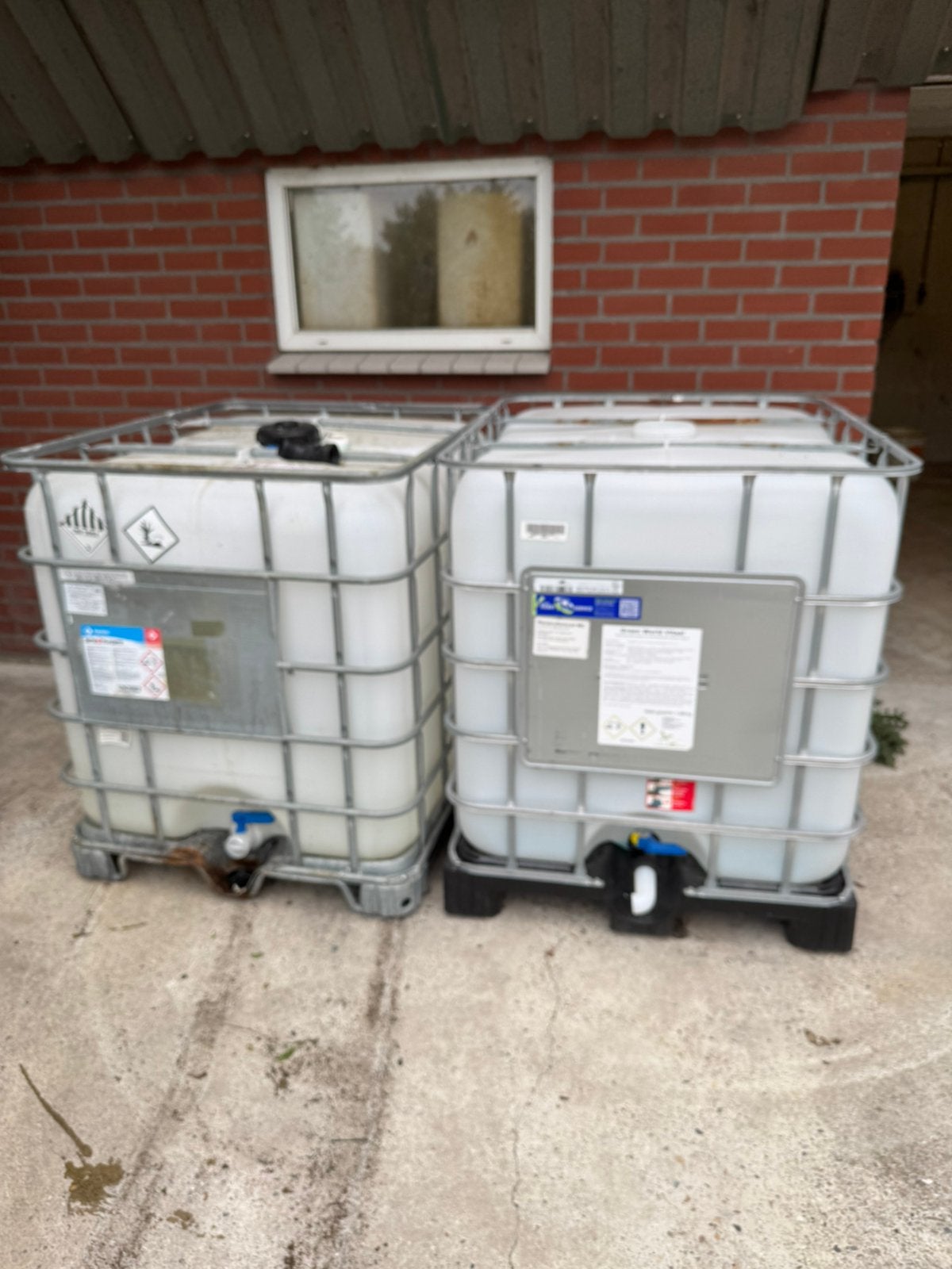 Ibc vat, 150 liter of meer, Ophalen of Verzenden, Zo goed als nieuw