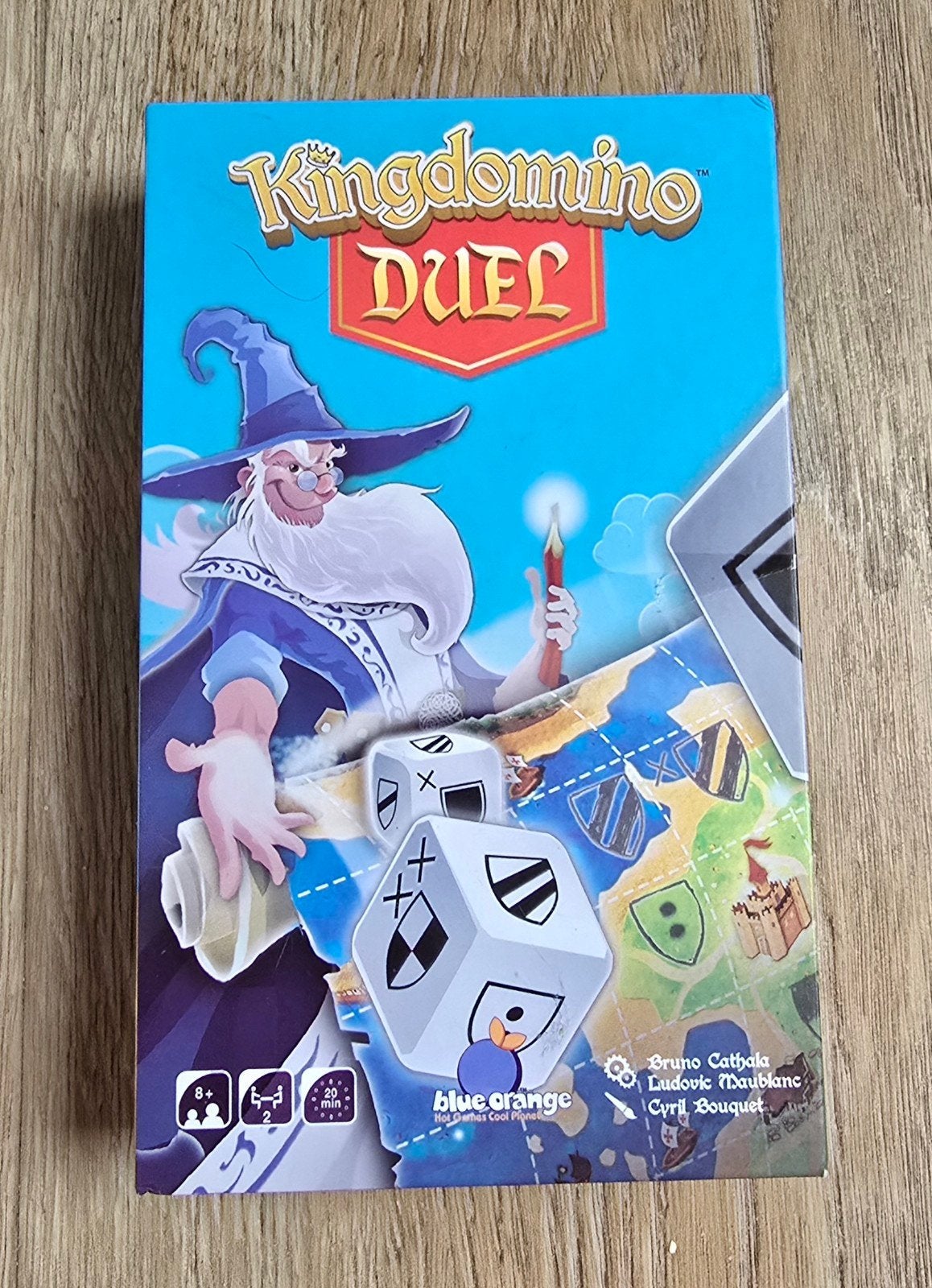 Kingdomino Duel dobbelspel - Zo goed als nieuw, Een of twee spelers, Ophalen of Verzenden, Zo goed als nieuw, Blue Orange Games