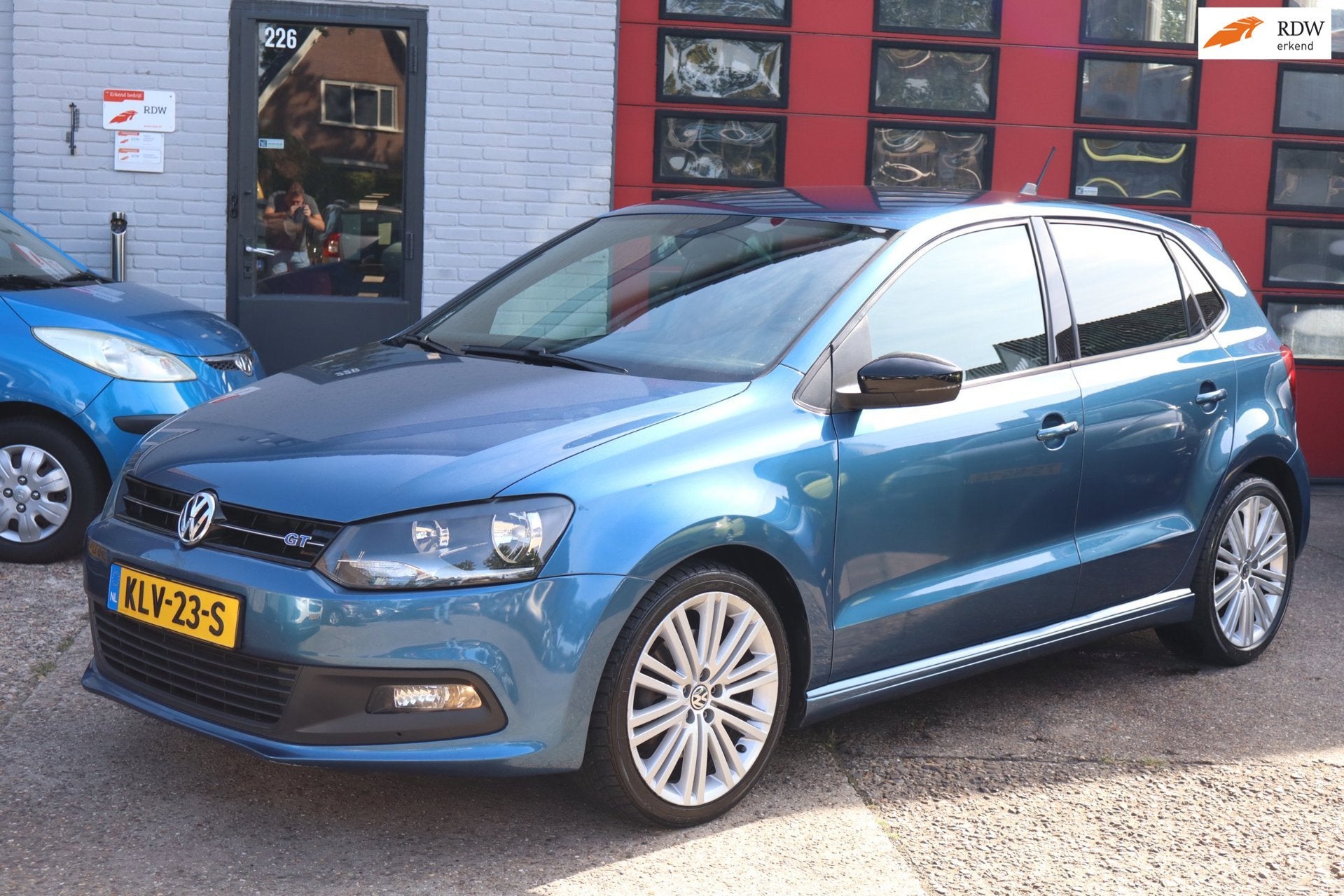 Volkswagen POLO GT 1.4 TSI . 5 DEURS . SPORT. ALCANTARA, Voorwielaandrijving, Euro 5, 4 cilinders, Blauw