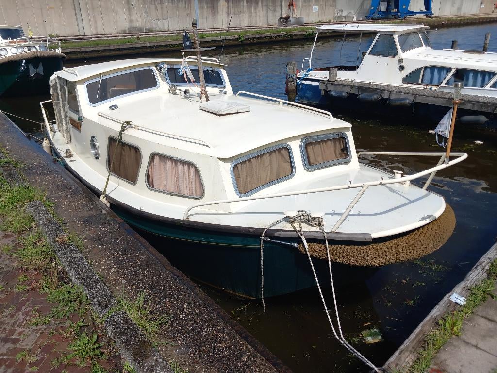 LEEWENKRUISER VETUS 3 CILINDER DIESEL INRUIL MOGELIJK, Watersport en Boten, Motorboten en Motorjachten, 70 cm, Gebruikt, Diesel