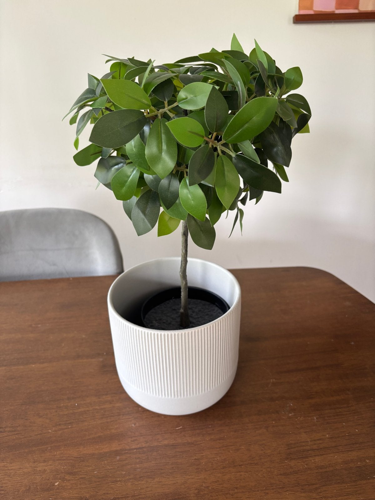 IKEA Fejka kunstplant met Gradvis bloempot, 25 tot 40 cm, Kunststof, Rond, Binnen