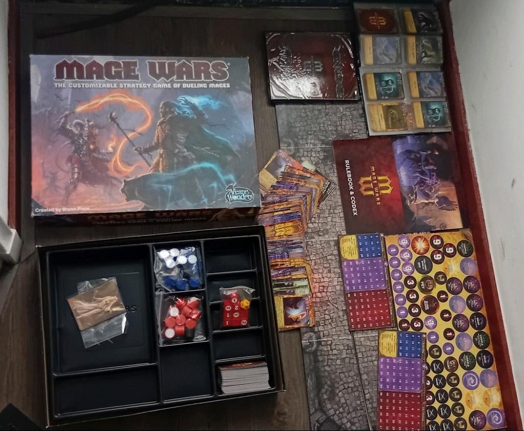 Mage Wars 2012 Bordspel Arcane Kaartspel Collectible Cards, Ophalen of Verzenden
