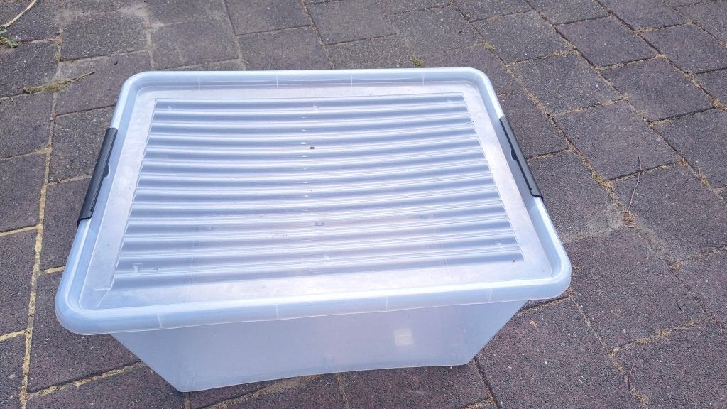 kunststof  kist 75x 56 44h  gratis ophalen, Ophalen, Kunststof, 50 tot 100 cm, Minder dan 50 cm