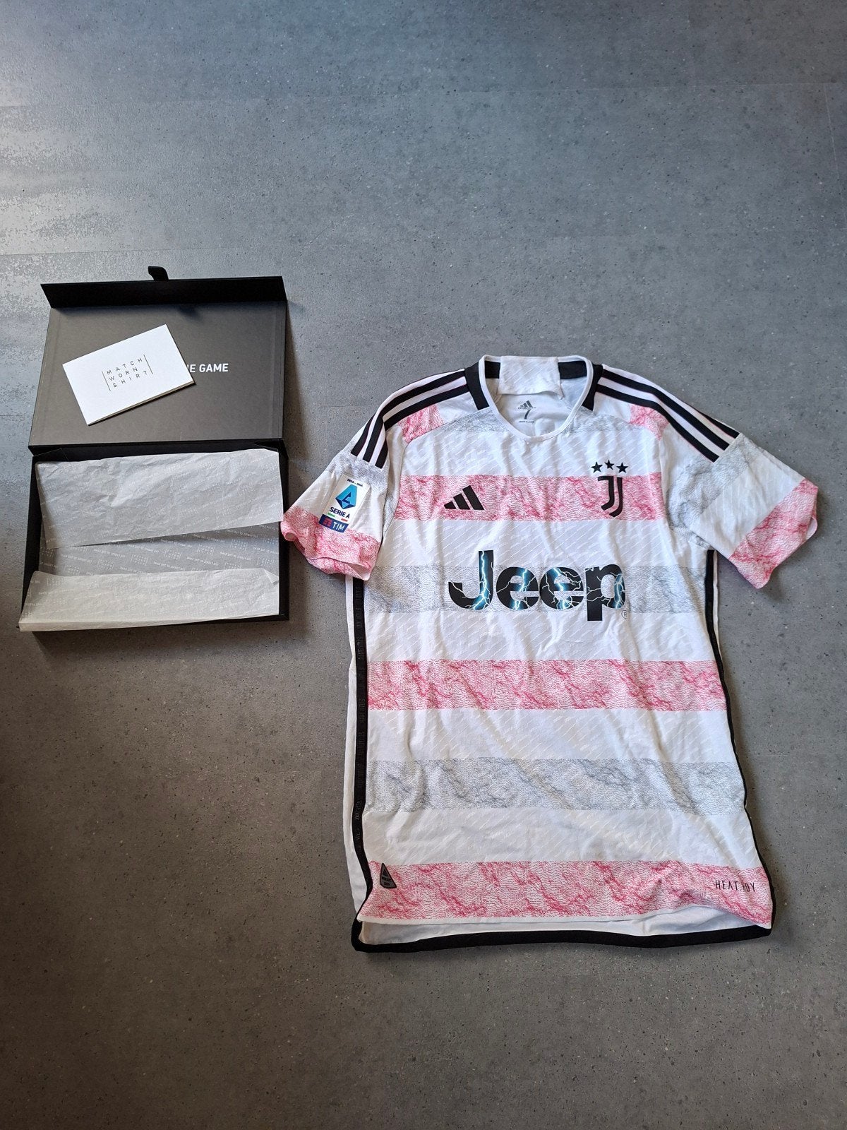 Juventus Matchworn Shirt Moise Kean vs Atalanta, Verzamelen, Sportartikelen en Voetbal, Ophalen of Verzenden, Shirt