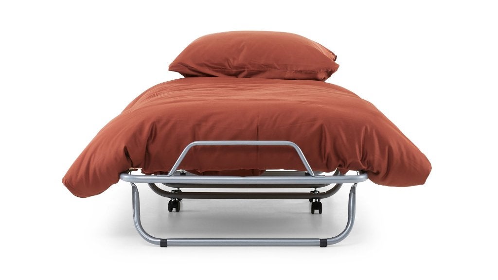 Maxi Meglio Logeerbed - Vouwbed 80x190 cm, Huis en Inrichting, Ophalen, Eenpersoons, 190 cm of minder, Zo goed als nieuw