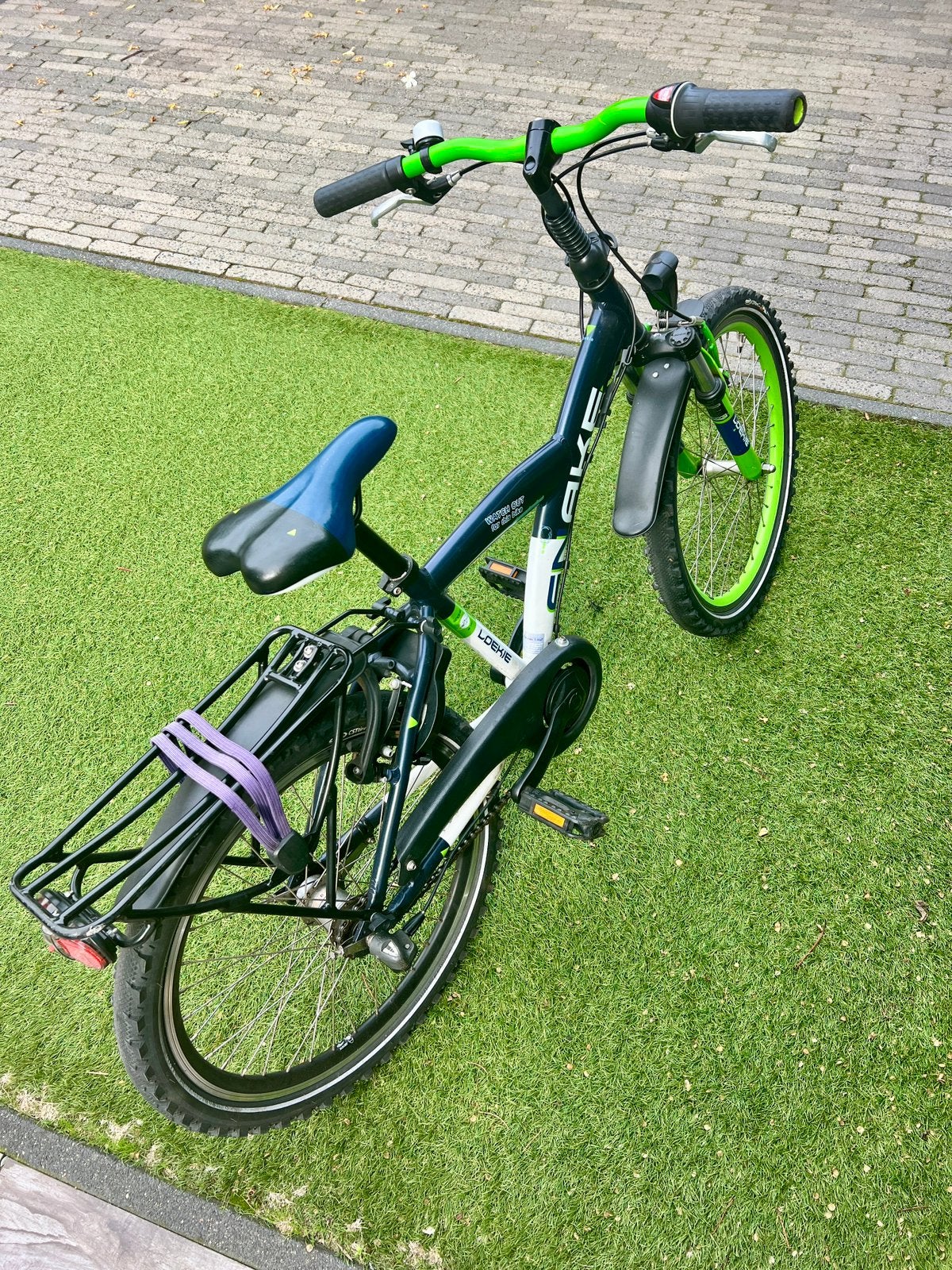 Stoere Loekie (Batavus) Snake fiets, 22 inch, Fietsen en Brommers, Ophalen, Terugtraprem, 22 inch, Gebruikt
