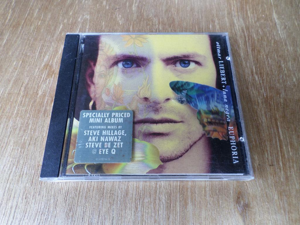 Ottmar Liebert & Luna Negra - Euphoria CD, Ophalen of Verzenden, Zo goed als nieuw, Europees