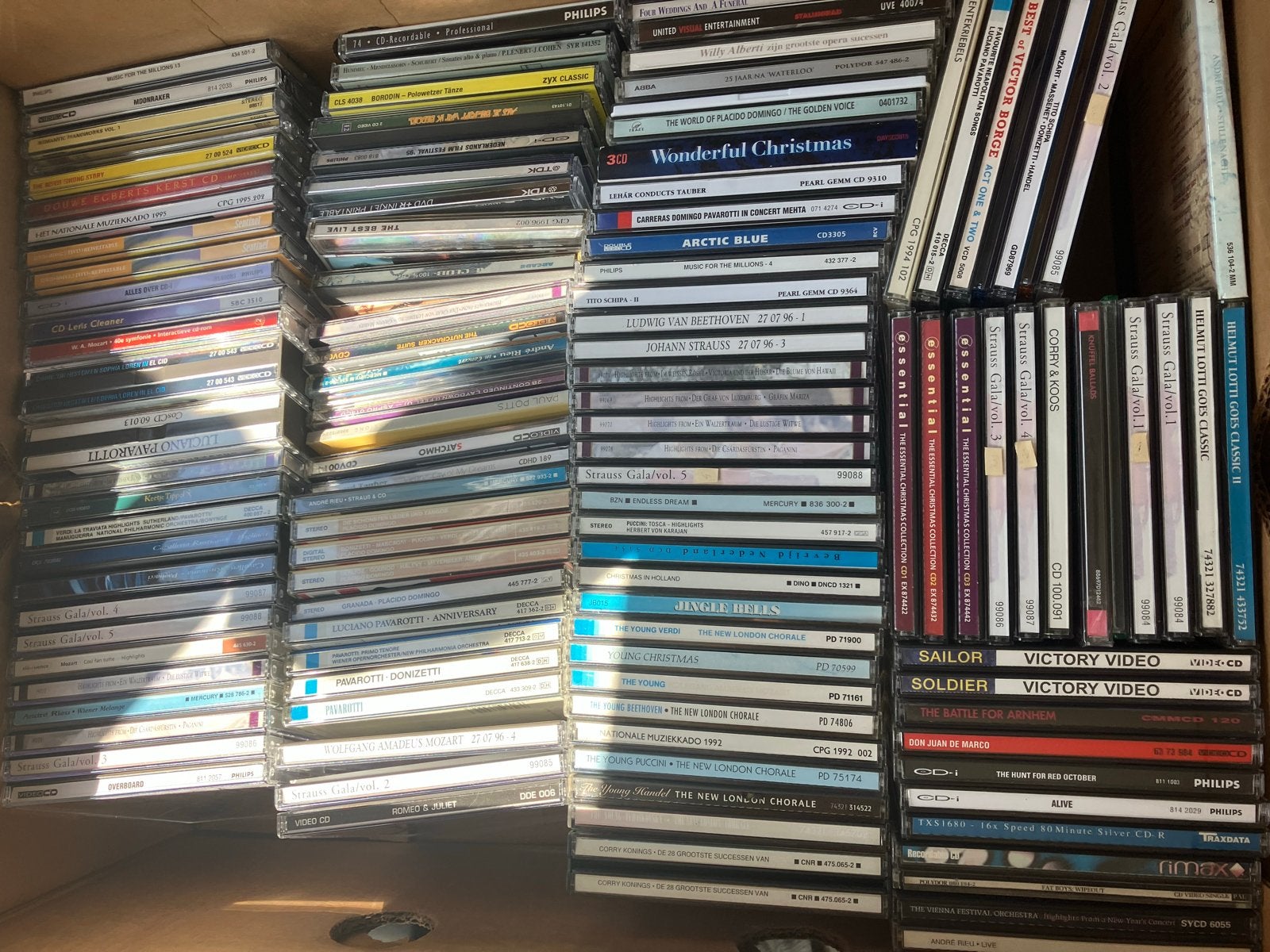 Grote collectie klassieke CD's - Diverse componisten, Ophalen, Kamermuziek, Gebruikt, Barok