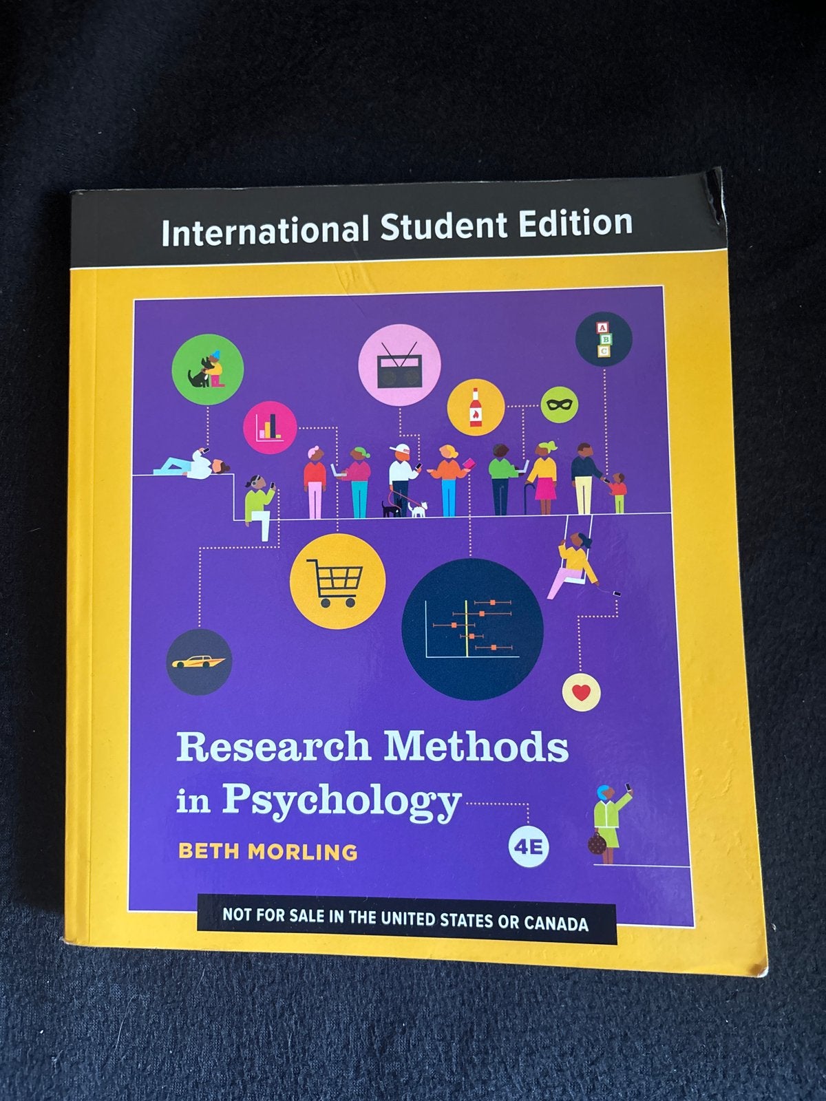 Research Methods in Psychology - Beth Morling 4E, Ophalen, Gamma, Zo goed als nieuw, HBO