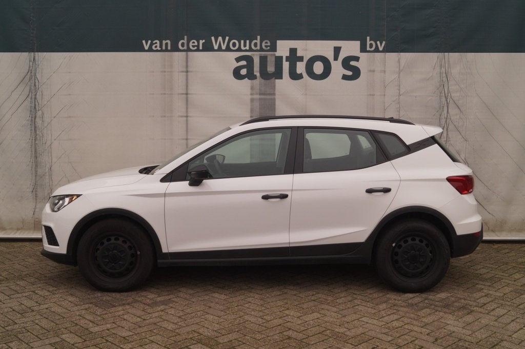 SEAT Arona 1.0 TGI 90pk Edition CNG Aardgas -AIRCO-CRUISE-, Auto's, Dealer onderhouden, Stof, Gebruikt, CNG (Aardgas)