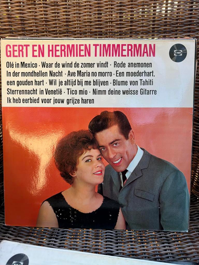 T1. Gert & Hermien Timmerman LP-  Nederlandstalige Hi, Gebruikt, Ophalen of Verzenden, Levenslied of Smartlap, 12 inch