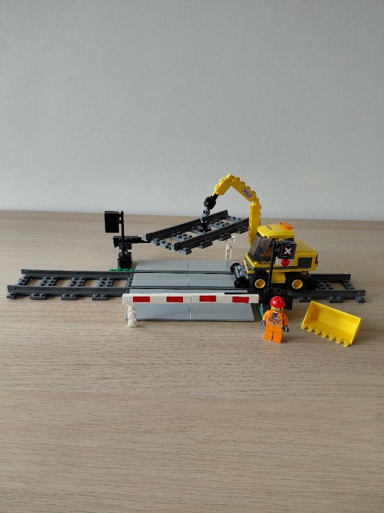 Lego City 7936 Spoorwegovergang, Lego, Ophalen of Verzenden, Compleet, Complete set
