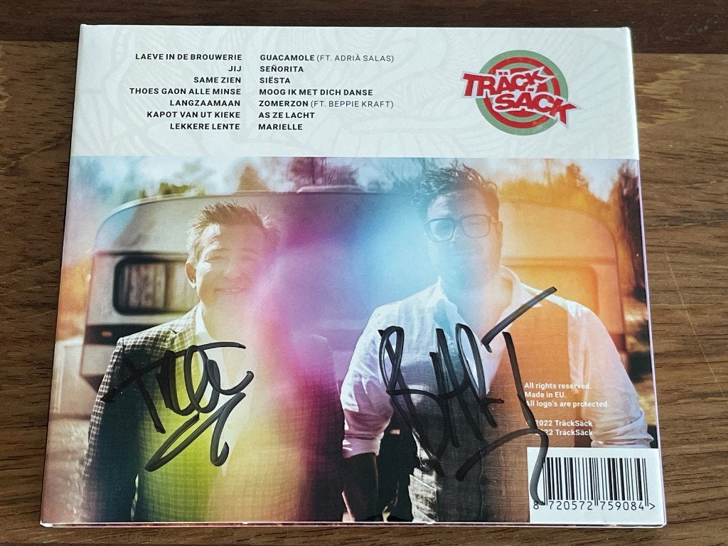 Cd Träcksäck Laeve In De Brouwerie GESIGNEERD Rowwen Heze, Ophalen of Verzenden, Nieuw in verpakking, Streekmuziek