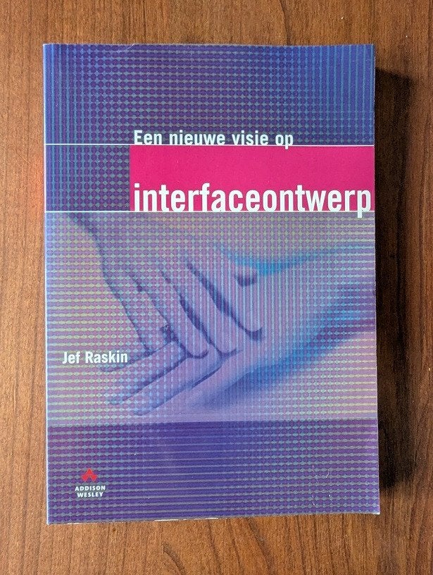 Jef Raskin. Een nieuwe visie op interfaceontwerp., Zo goed als nieuw, Gamma, HBO, Jef Raskin