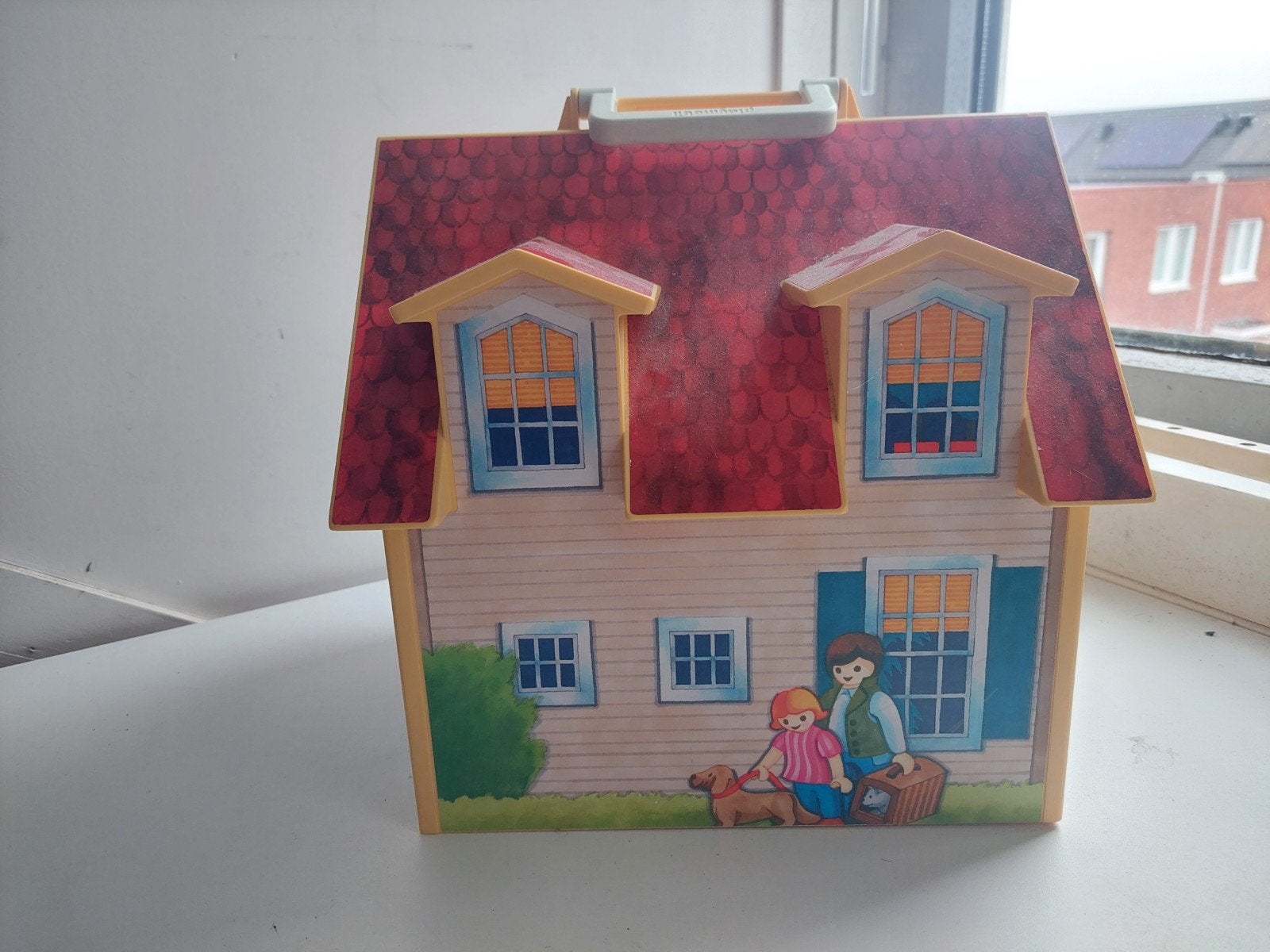Playmobil Meeneem Dierenkliniek met accessoires, Ophalen, Gebruikt, Gebouw, Complete set