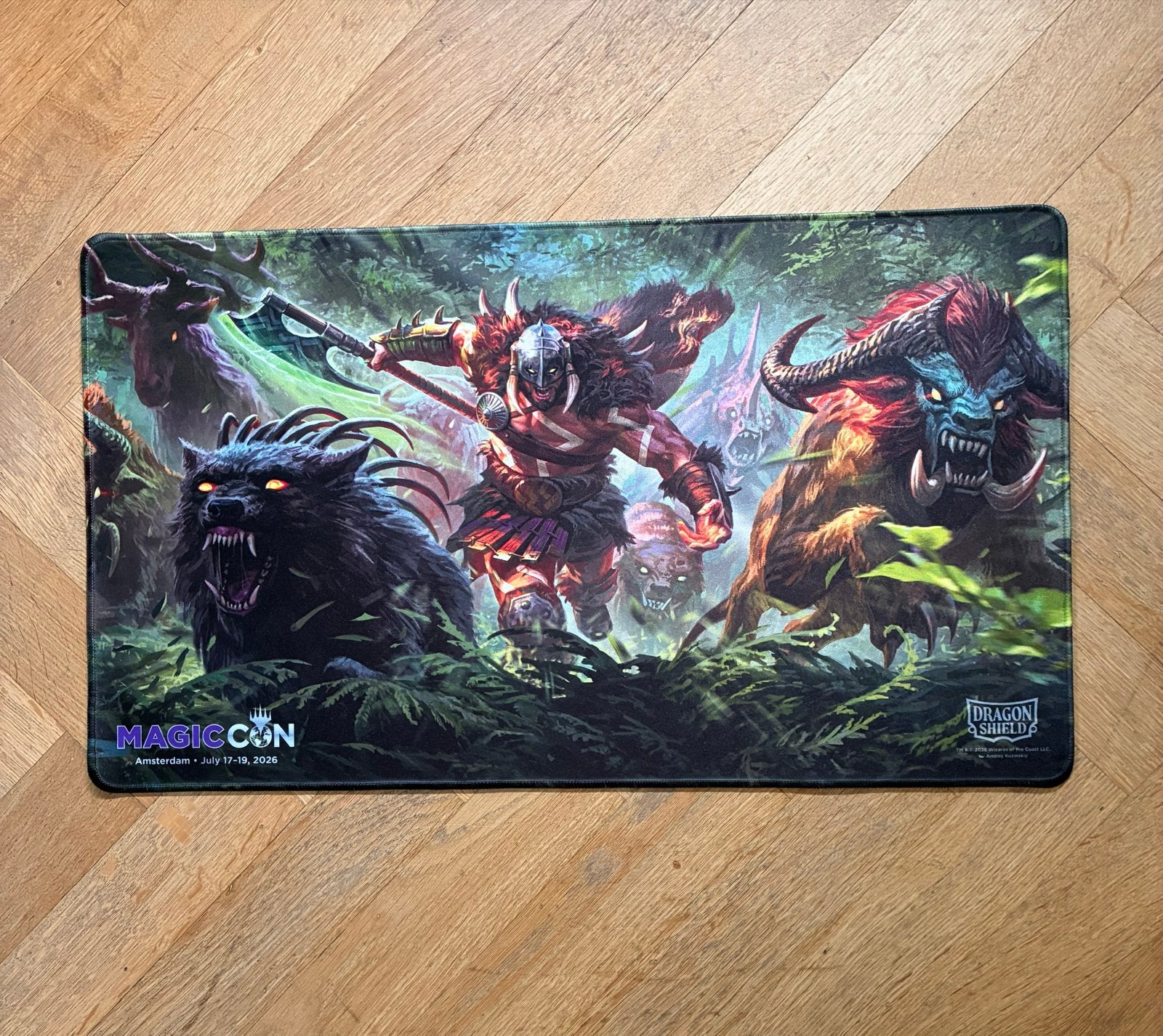 MagicCon Amsterdam 2026 Playmat - Dragon Shield, Foil, Overige typen, Nieuw, Ophalen of Verzenden