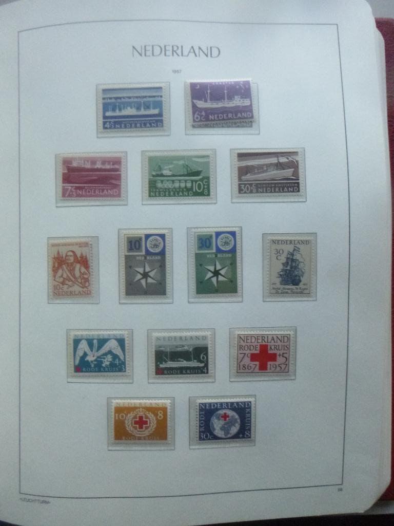 Leuchtturm album Nederland 1957-2004, Ophalen of Verzenden, Nederland