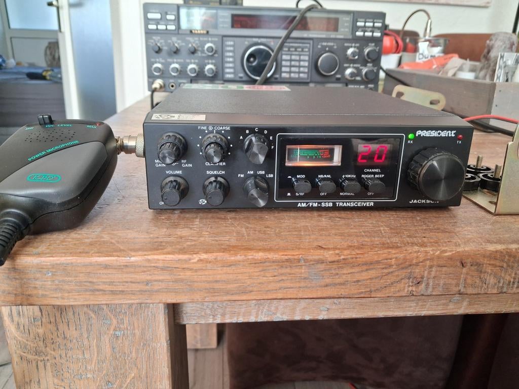 Als nieuw president Jackson, Telecommunicatie, Zenders en Ontvangers, Ophalen of Verzenden, Zo goed als nieuw