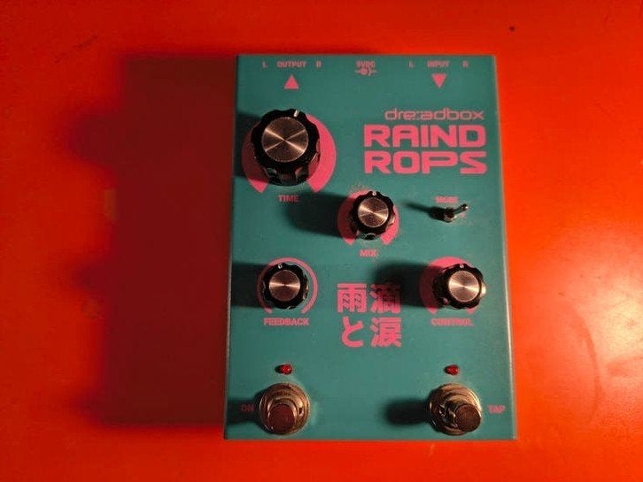 Dreadbox Raindrops Stereo Delay - Zo goed als nieuw, Muziek en Instrumenten, Ophalen of Verzenden, Zo goed als nieuw, Delay of Echo