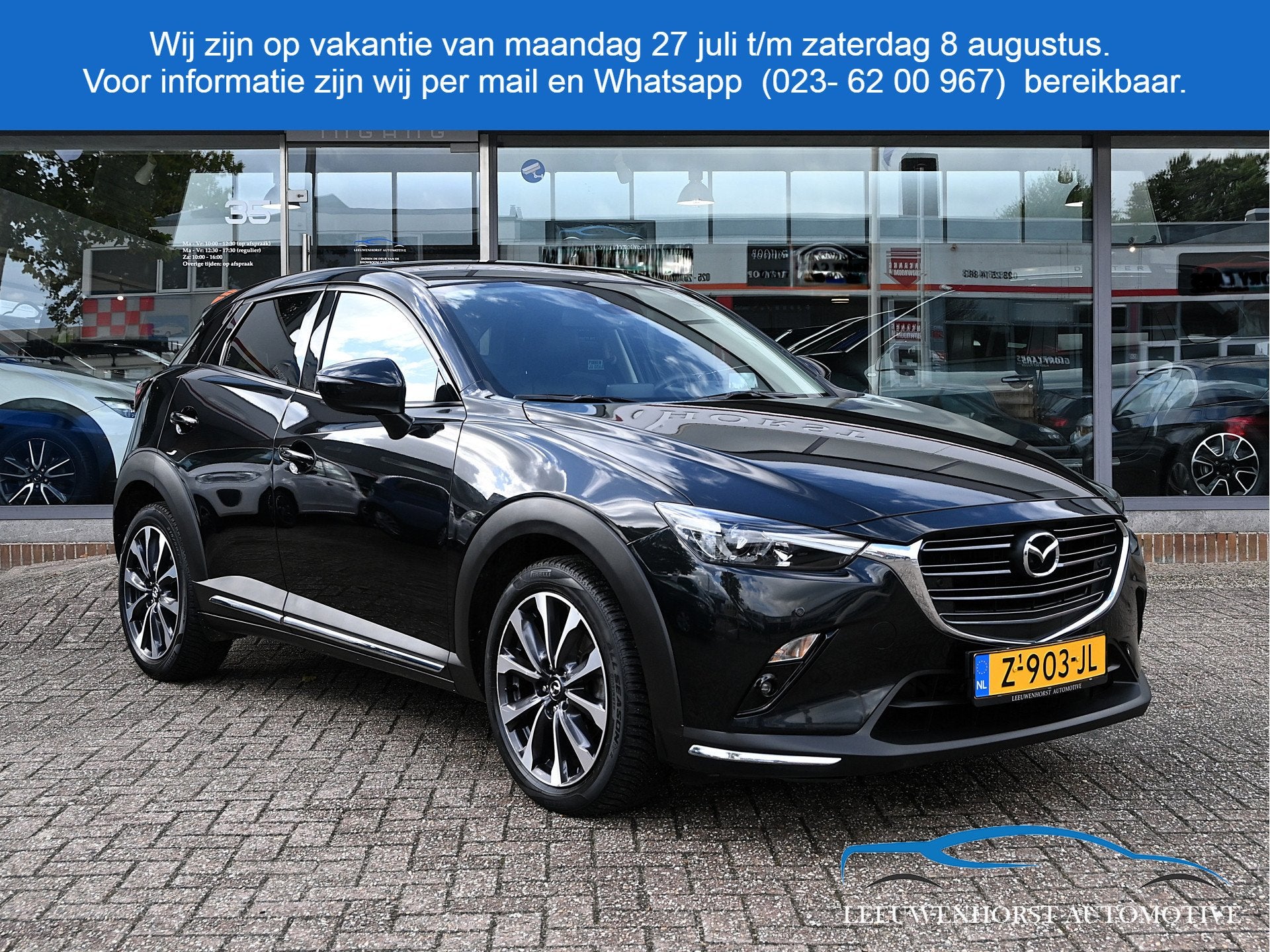 Mazda CX-3 2.0 SkyActiv-G 121 Luxury BLIS, clima, cruise, ca, Voorwielaandrijving, 1998 cc, 4 cilinders, Leder en Stof