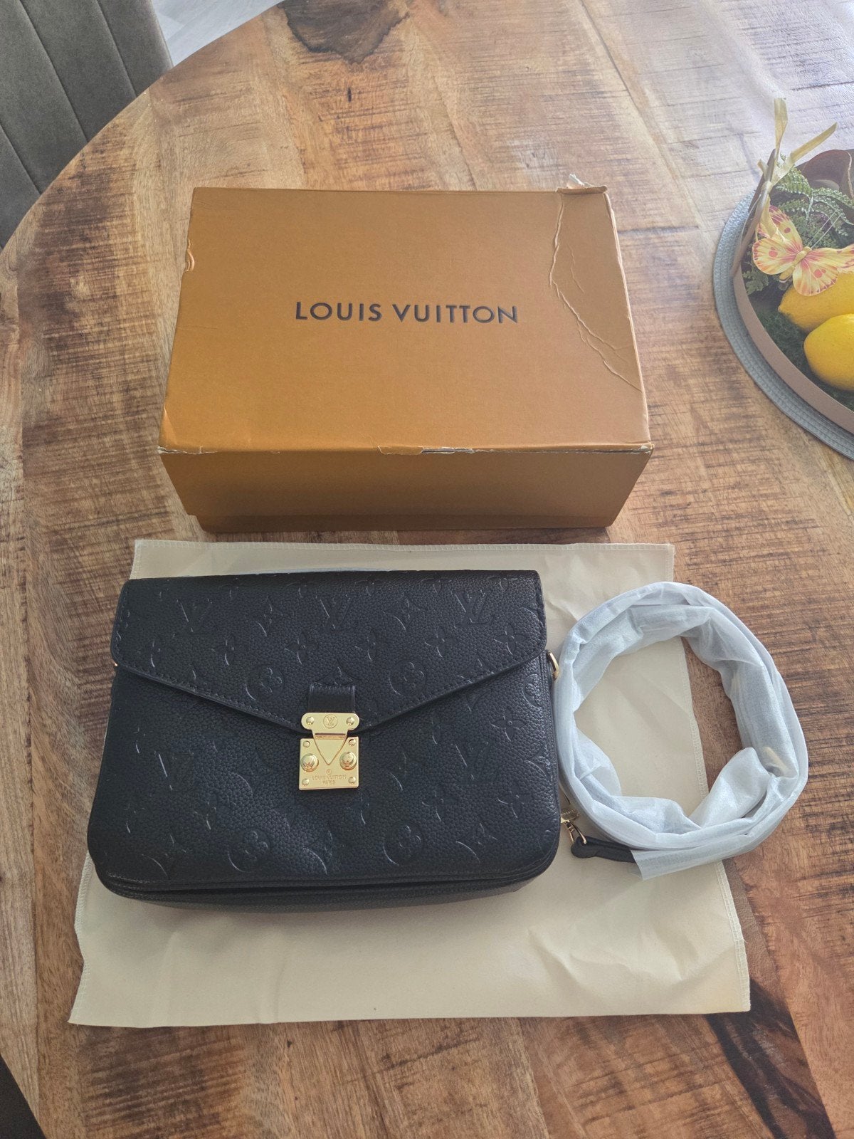 Louis vuitton tas pochette metis zwart €95, Verzenden, Nieuw, Zwart, Overige typen