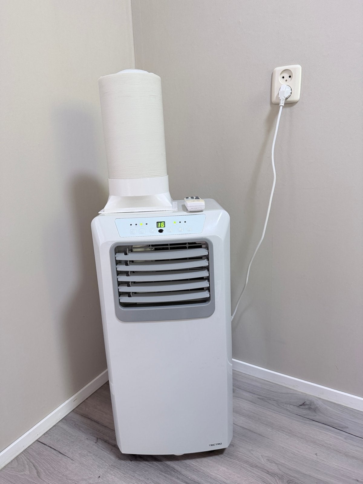TECTRO TP2520 Mobiele Airco - Koel en Ontvochtig, Ophalen, Gebruikt, 3 snelheden of meer, Koelen en Ontvochtigen