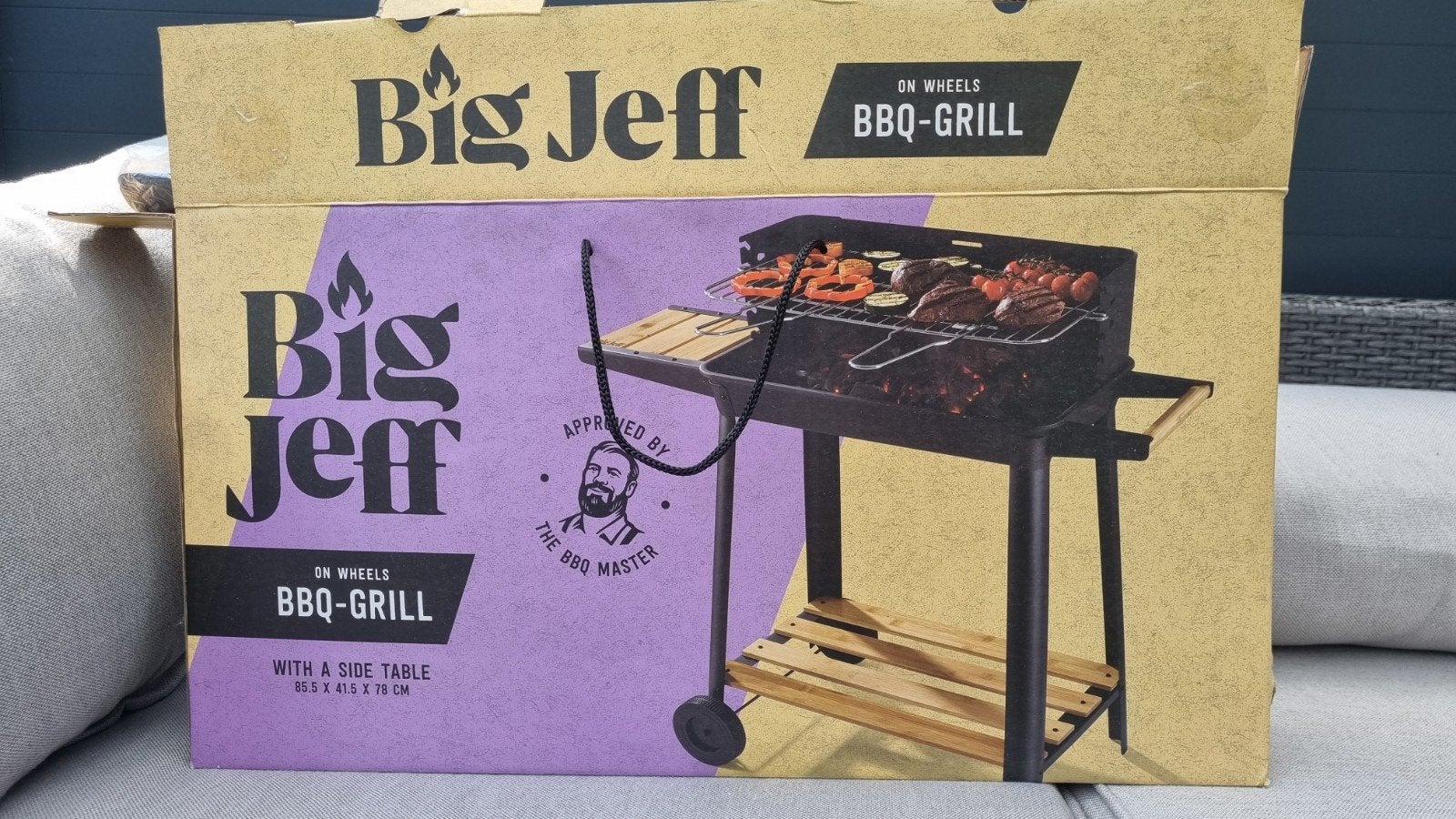 Big Jeff BBQ-grill - Nieuw in doos, Ophalen of Verzenden, Nieuw, Big Jeff