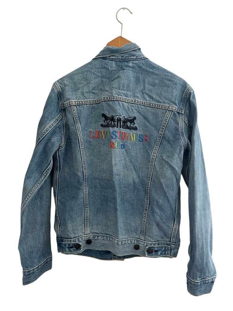 Levi's spijkervest S, Blauw, Nieuw, Ophalen of Verzenden