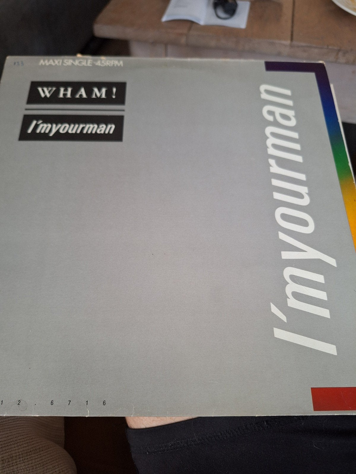 Wham! - I'm Your Man (Maxi Single 45RPM), Gebruikt, Originele persing, Ophalen of Verzenden, Pop