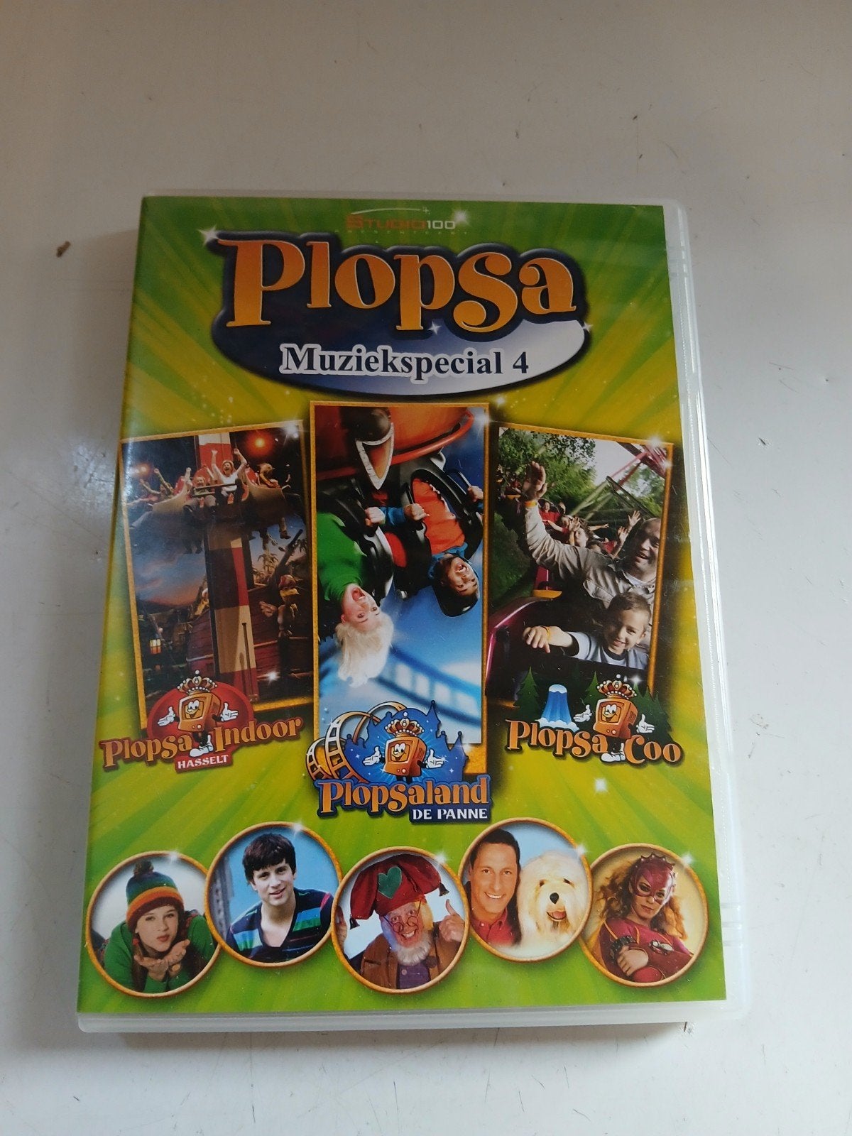 Plopsa Muziekspecial 4 DVD - Studio 100, Gebruikt, Alle leeftijden, Overige genres, Ophalen of Verzenden