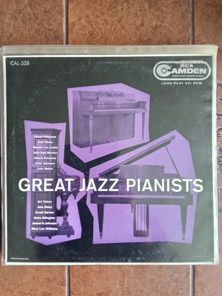 Great Jazz Pianists, Ophalen of Verzenden, Zo goed als nieuw, 1940 tot 1960, 12 inch