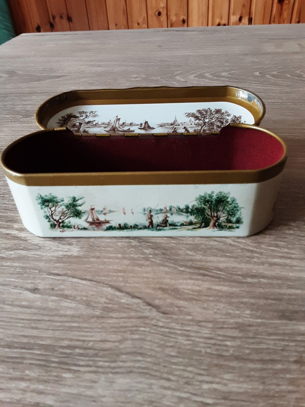 Lepel doosje van Douwe Egberts en Pickwick, Ophalen of Verzenden