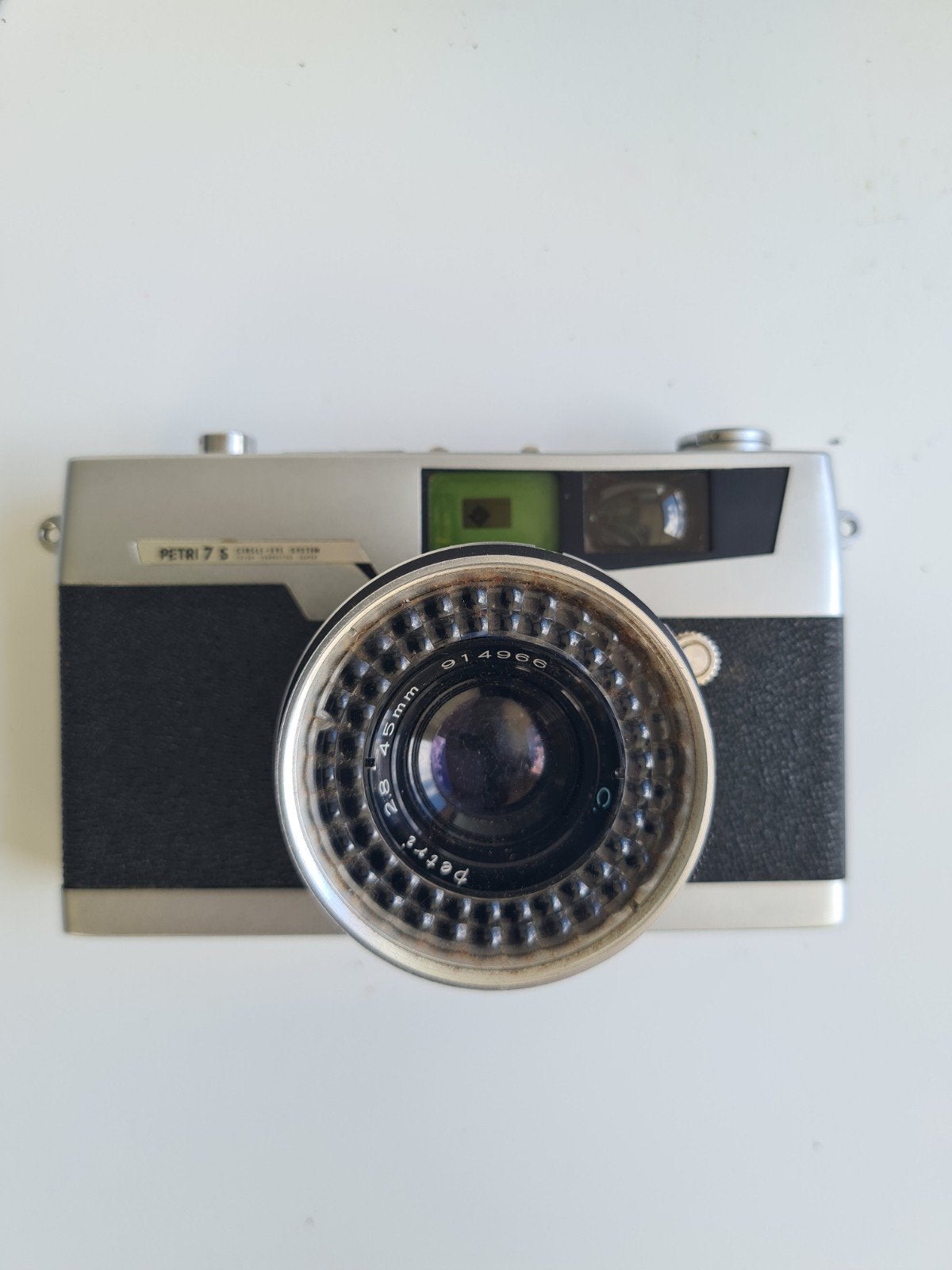 Petri 7S Circle-Eye System Camera met Tas en Handleiding, Audio, Tv en Foto, Fotocamera's Analoog, Verzenden