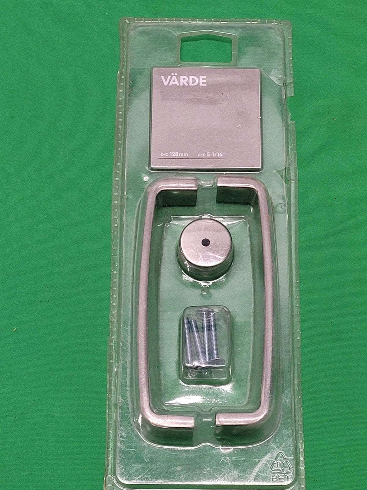 VÄRDE Deurgreep/Handvat RVS - Nieuw in verpakking, Ophalen of Verzenden, Nieuw, Rvs, Klink of Kruk