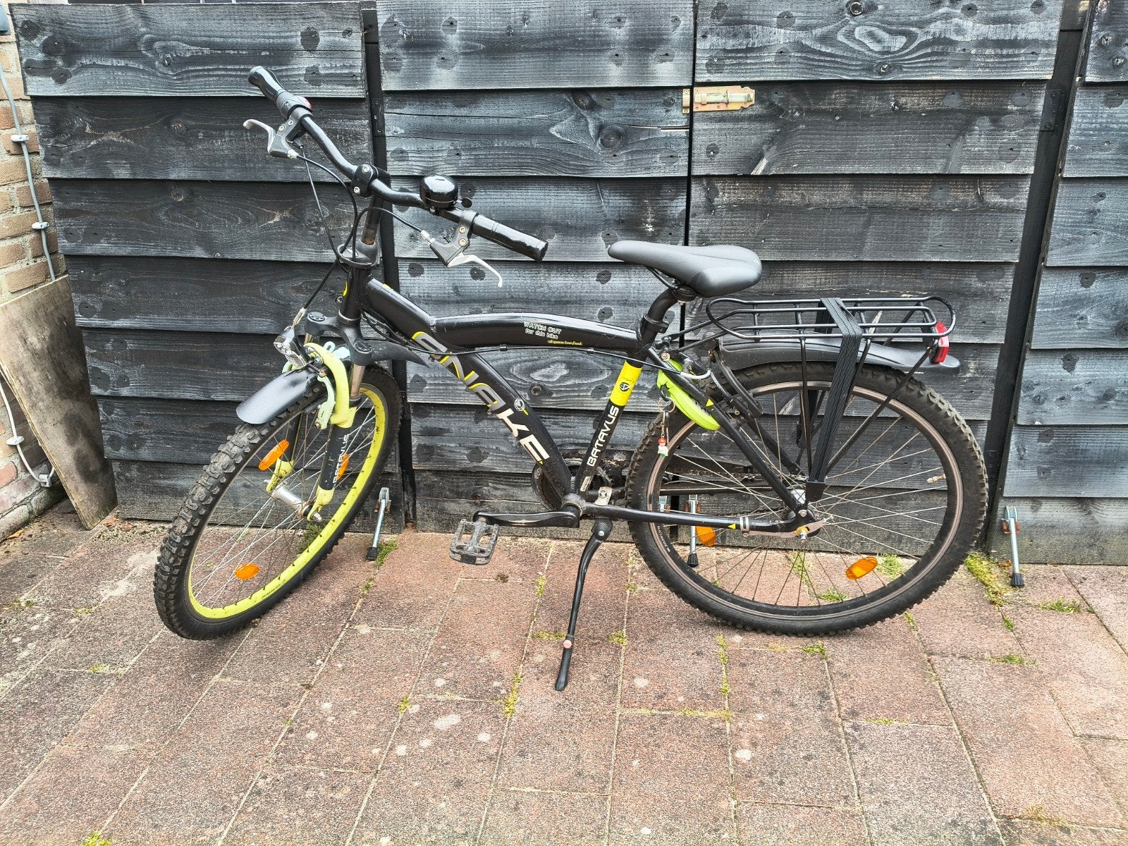 Batavus snake jongensfiets 26 inch, Gebruikt, Velgrem, Versnellingen, Batavus
