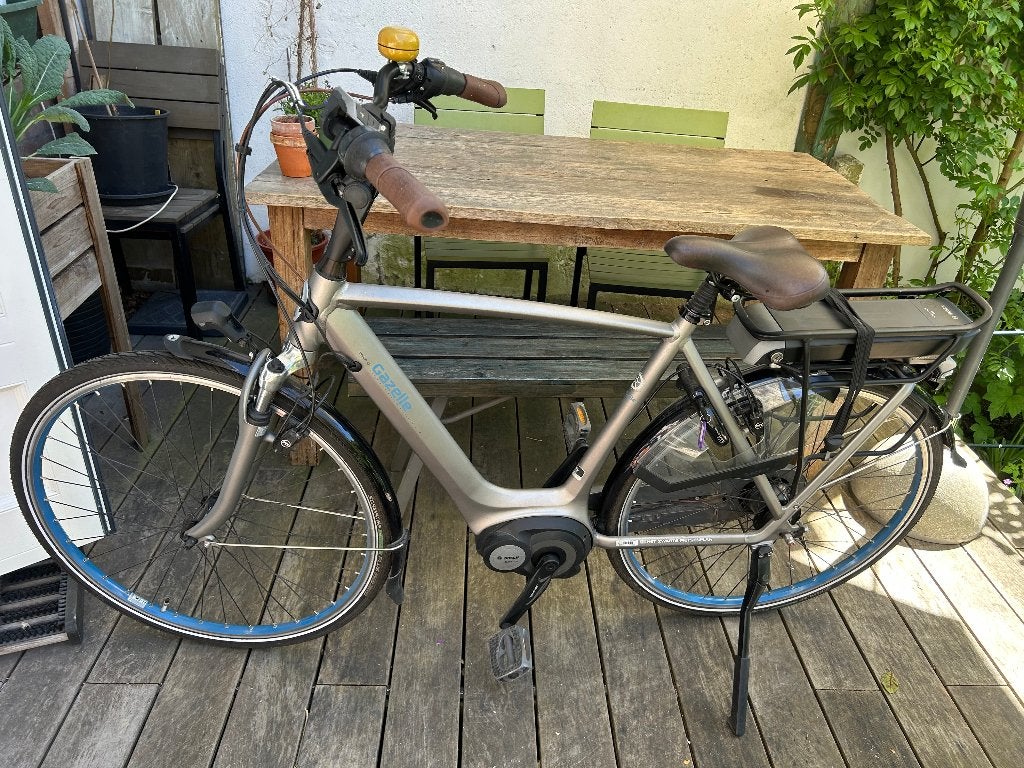 Gazelle Electrische Herenfiets Orange C7 HMB, Ophalen, Velgrem, Versnellingen, Zo goed als nieuw