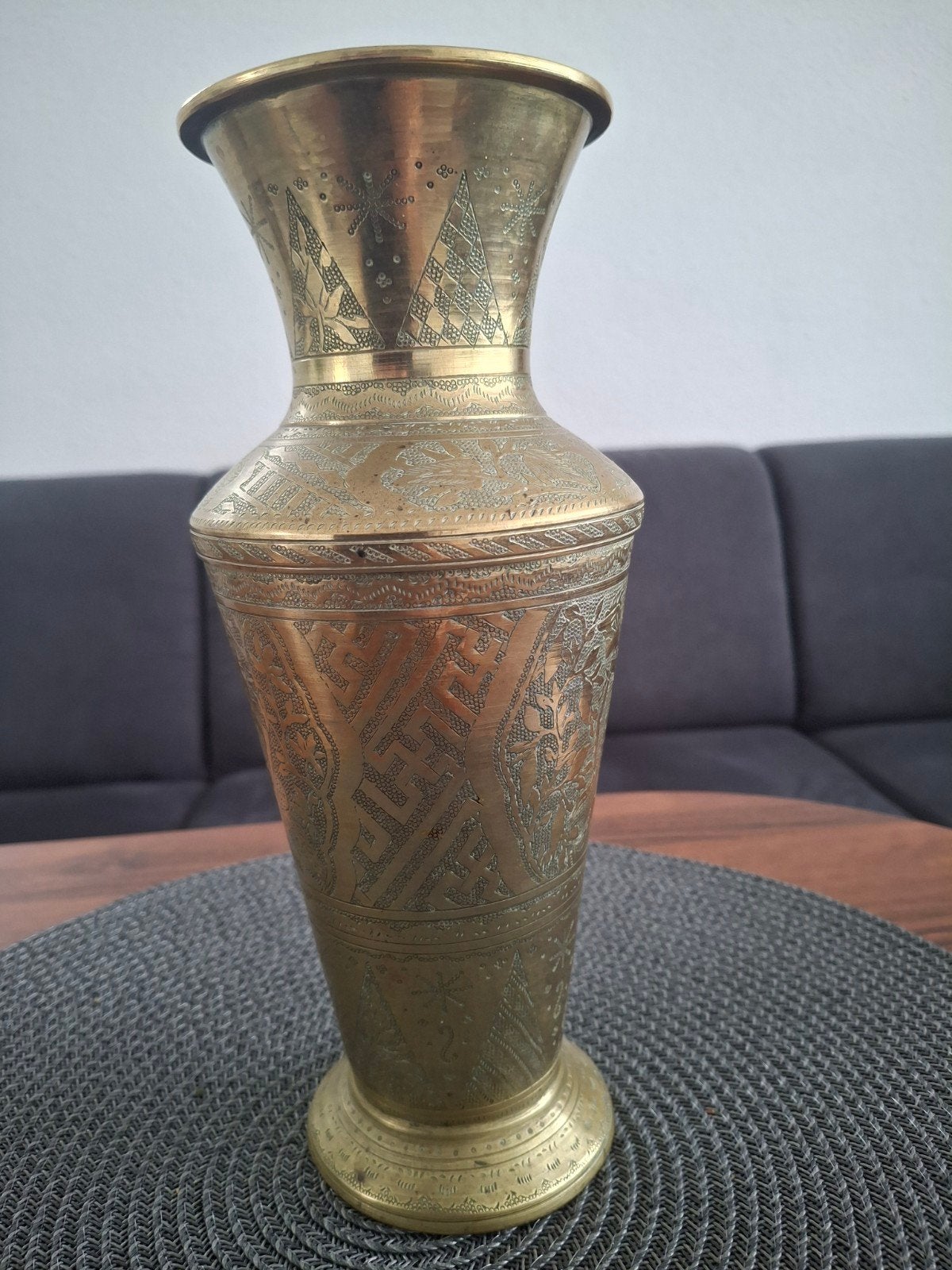 Messing vaas, Ophalen of Verzenden