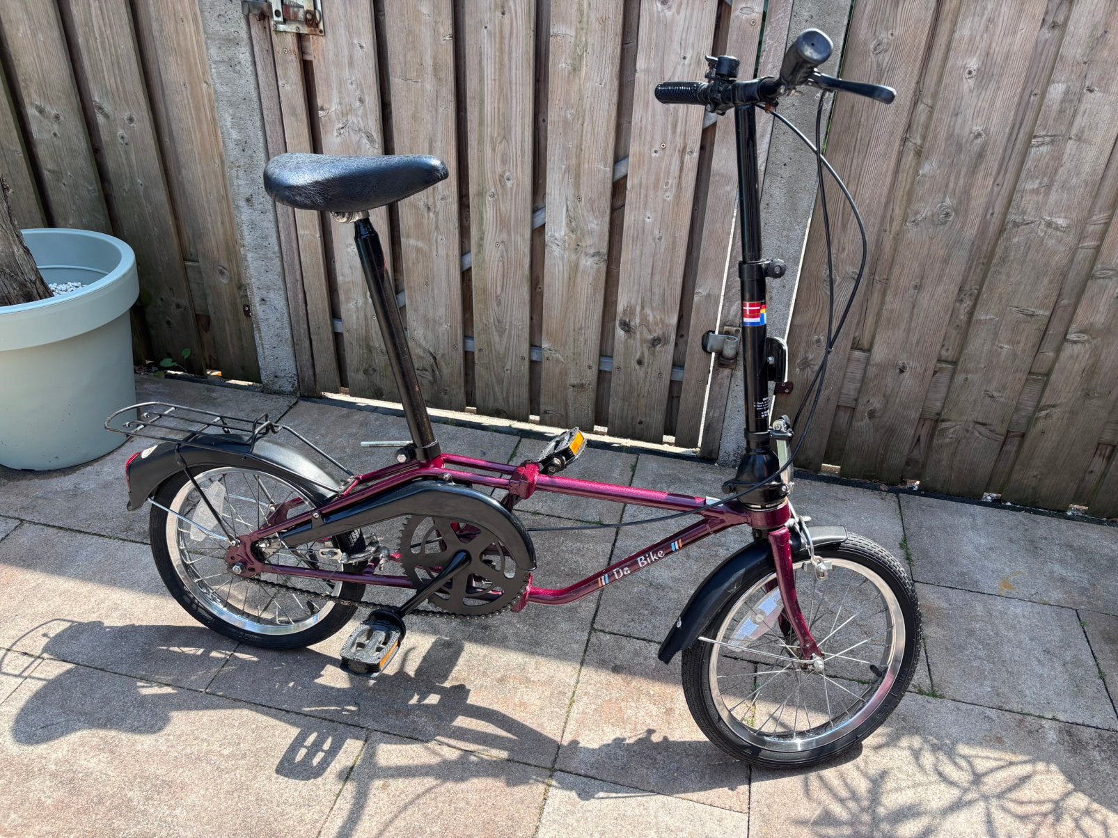 Vouwfiets da bike, Fietsen en Brommers, Fietsen | Vouwfietsen, Ophalen, Zo goed als nieuw, 20 inch of meer
