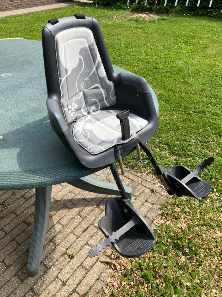 Kinderzitje voor voorop de fiets, Ophalen, Gebruikt