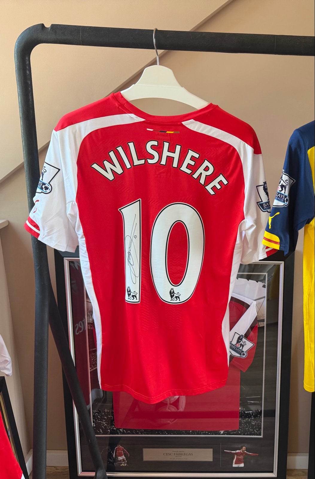 Gesigneerd Wilshere Arsenal 2014/15 Match Shirt, Ophalen of Verzenden, Nieuw, Buitenlandse clubs, Shirt