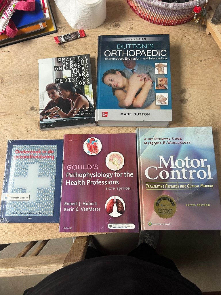 Fysiotherapie boeken, Boeken, Ophalen of Verzenden, Zo goed als nieuw, Overige niveaus, Biologie
