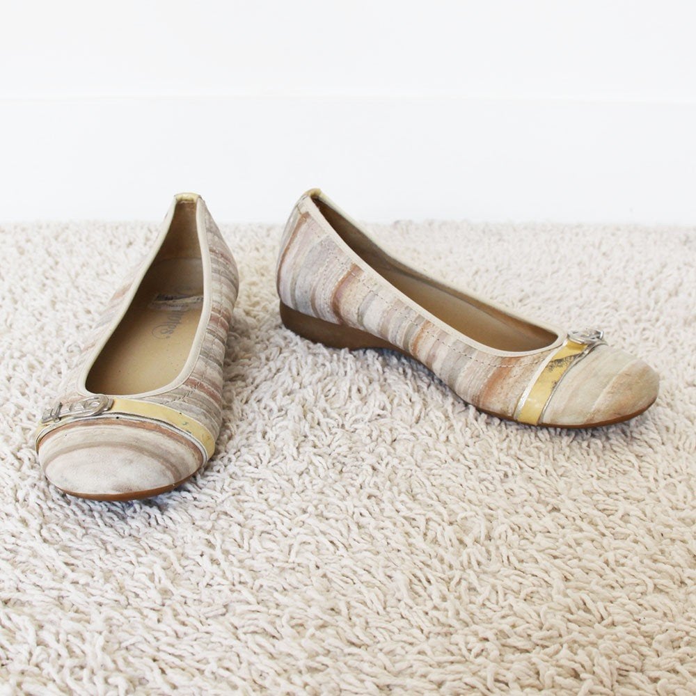 Mooie Footnotes Instappers -s6 (Maat G 39) € 35,-, Kleding | Dames, Overige kleuren, Instappers, Ophalen of Verzenden, Zo goed als nieuw